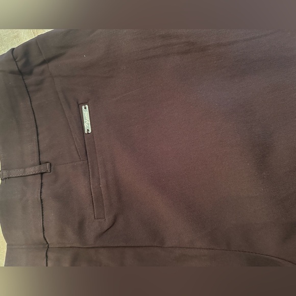 NWT Burgandy Rekucci Curvy Woman Ease into Comfort Barely Bootcut Plus Size Pant - Picture 7 of 10